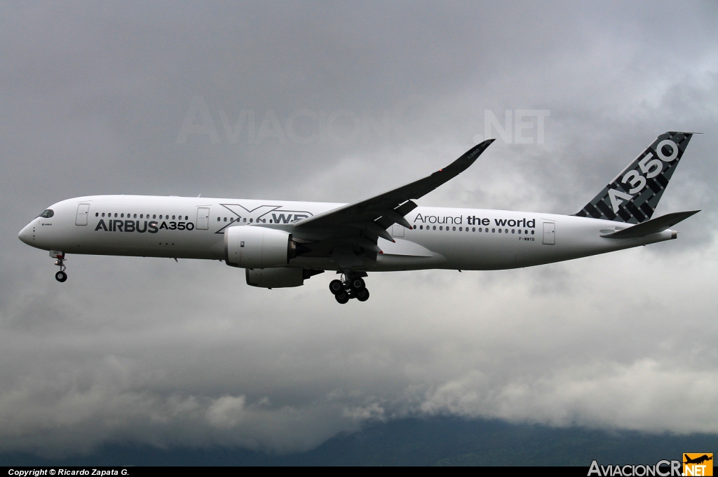 F-WWYB - Airbus A350-941 - Airbus Industrie