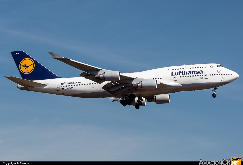 D-ABVP - Boeing 747-430 - Lufthansa