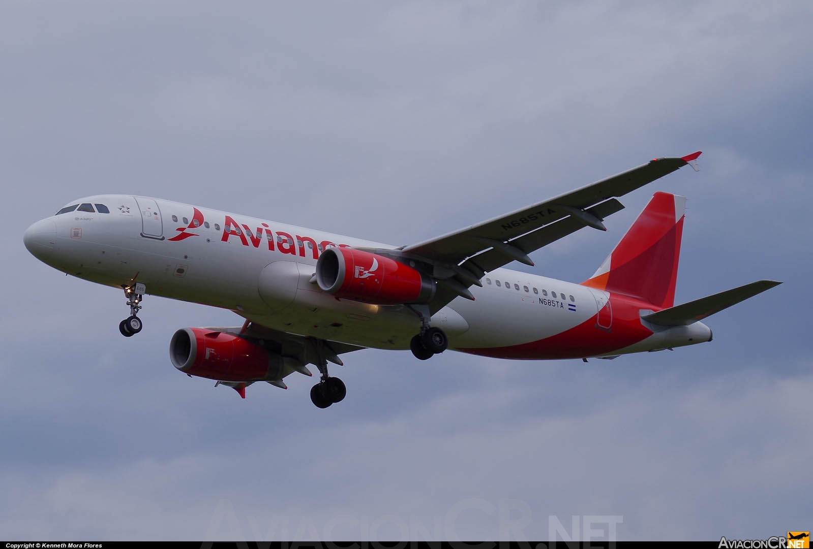 N685TA - Airbus A320-233 - TACA
