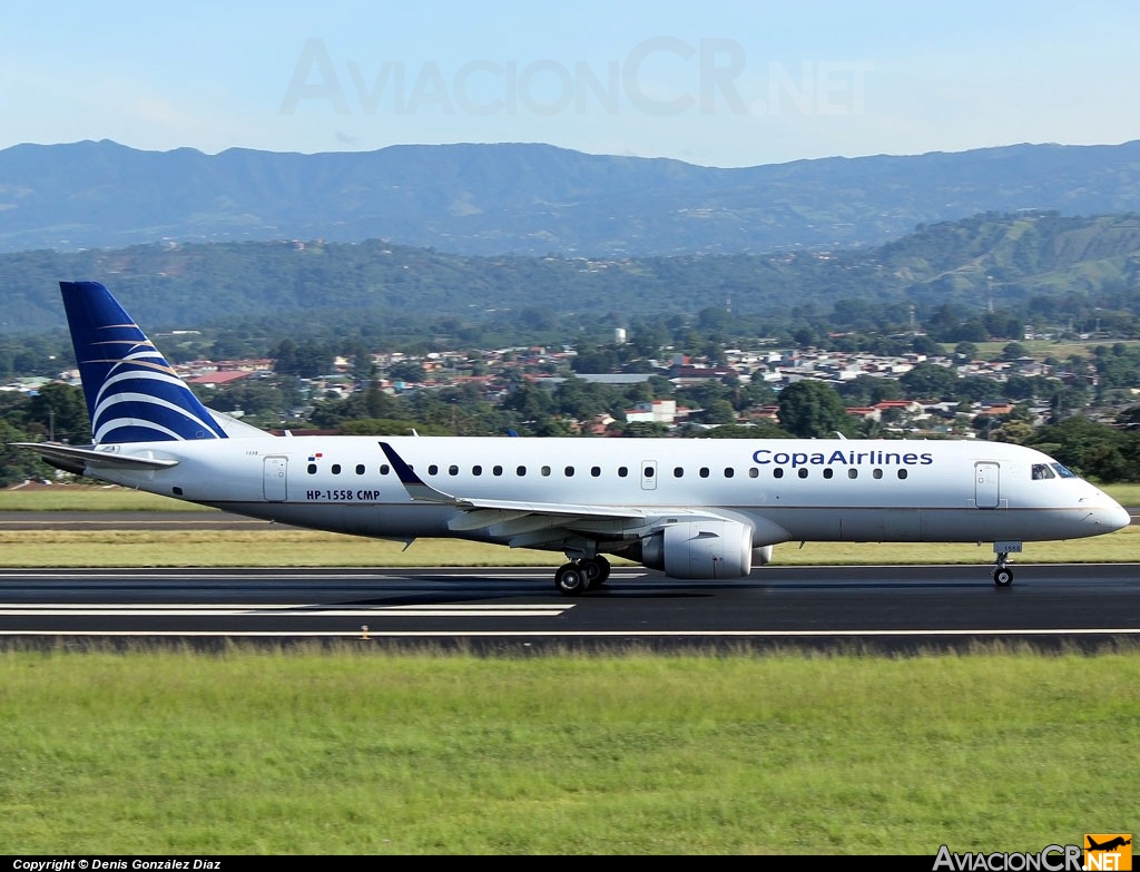 HP-1558CMP - Embraer 190-100IGW - Copa Airlines