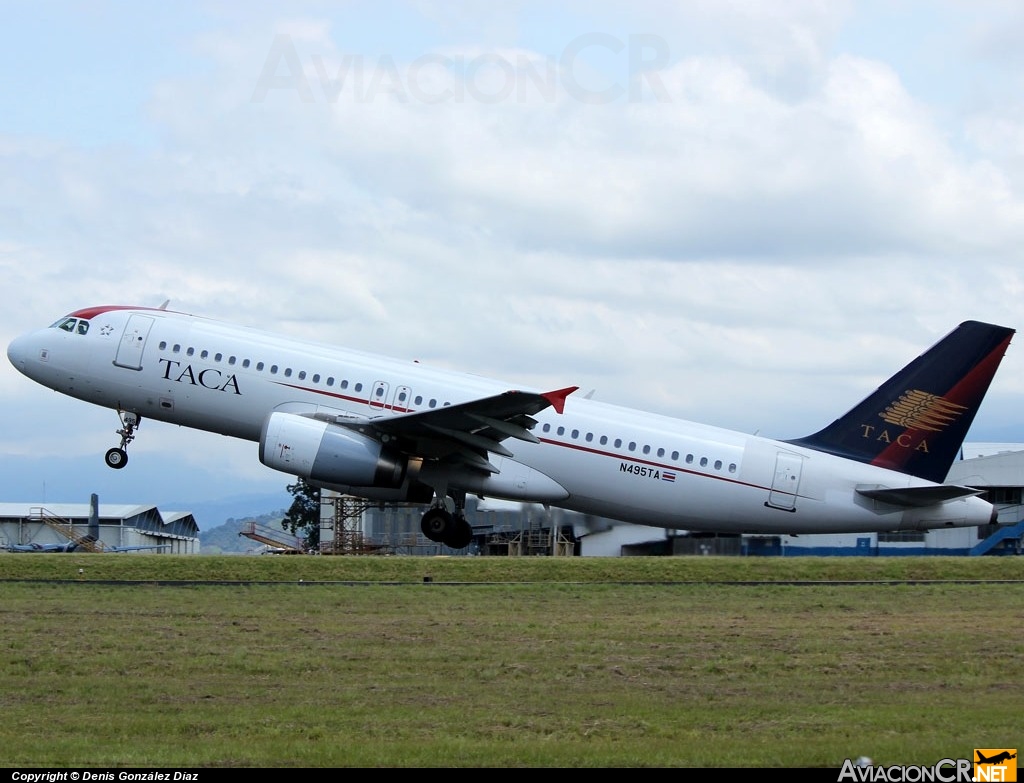 N495TA - Airbus A320-233 - TACA