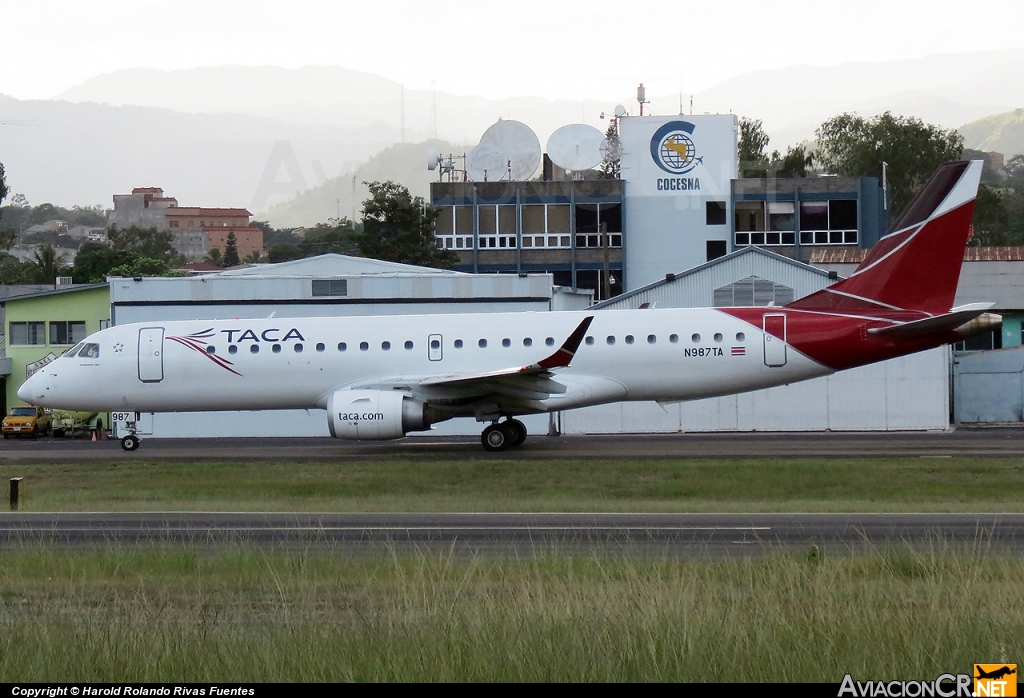 N987TA - Embraer 190-100IGW - TACA