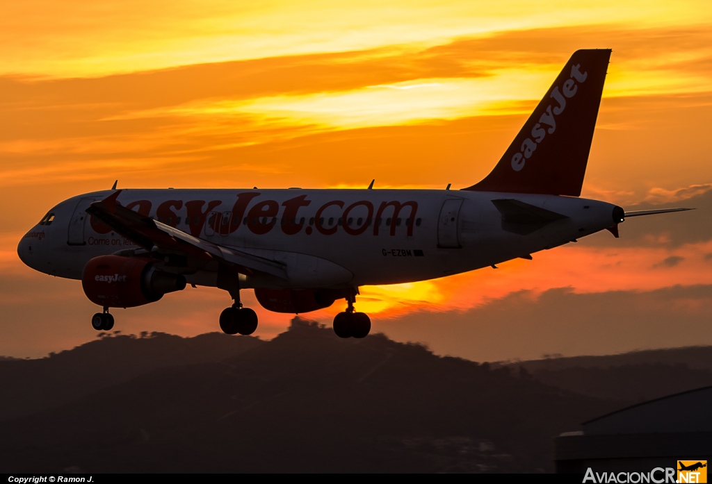 G-EZBM - Airbus A319-111 - EasyJet Airline