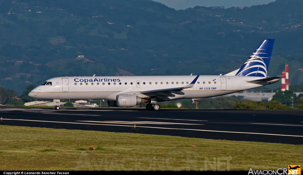 HP-1558CMP - Embraer 190-100IGW - Copa Airlines
