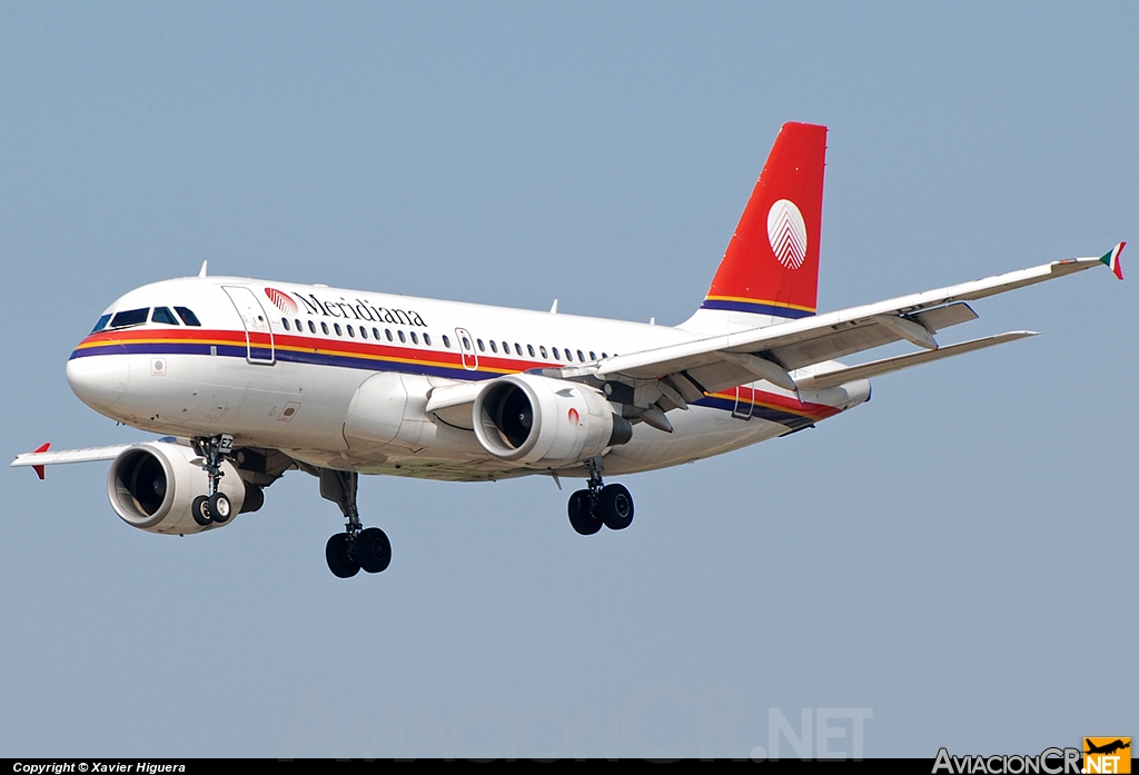 EI-DEZ - Airbus A319-112 - Meridiana