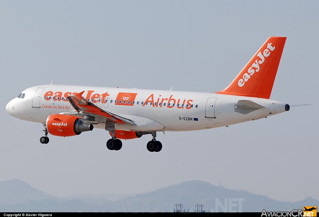 G-EZBR - Airbus A319-111 - EasyJet