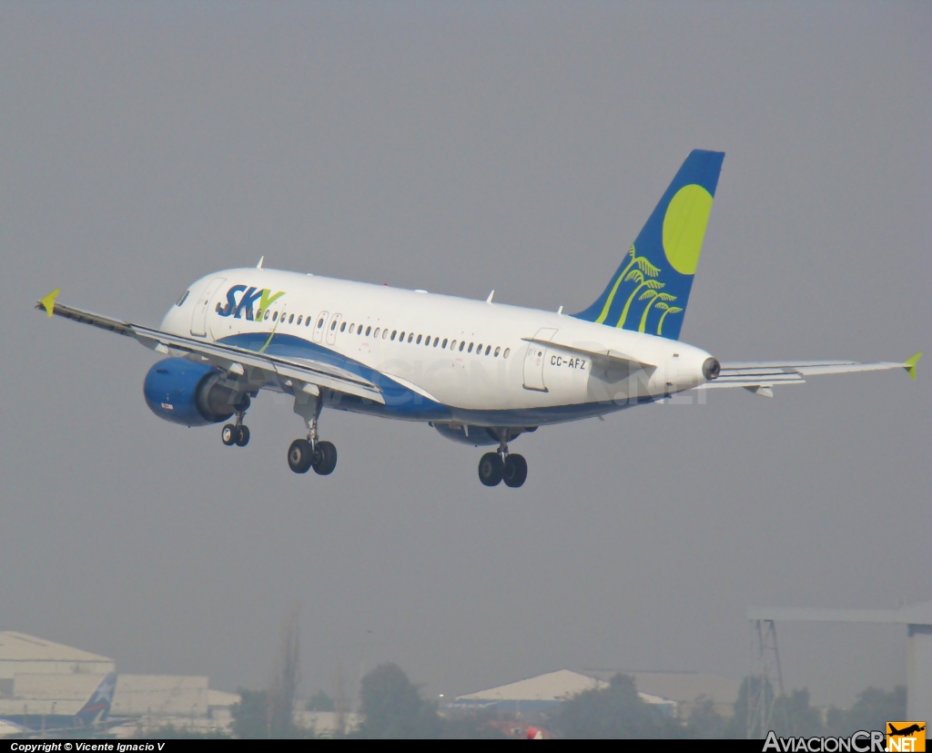 CC-AFZ - Airbus A319-112 - Sky Airline