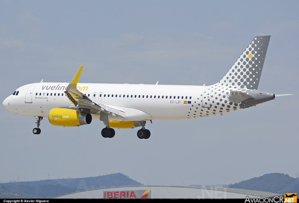 EC-LZF - Airbus A320-232 - Vueling