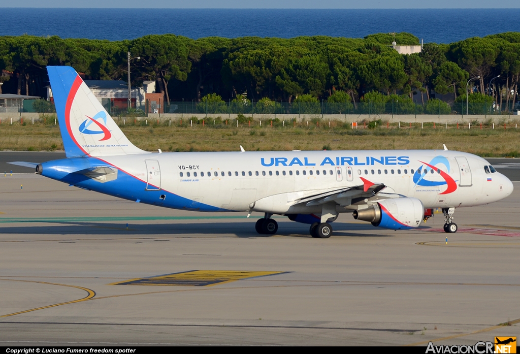 VQ-BCY - Airbus A320-214 - Ural Airlines