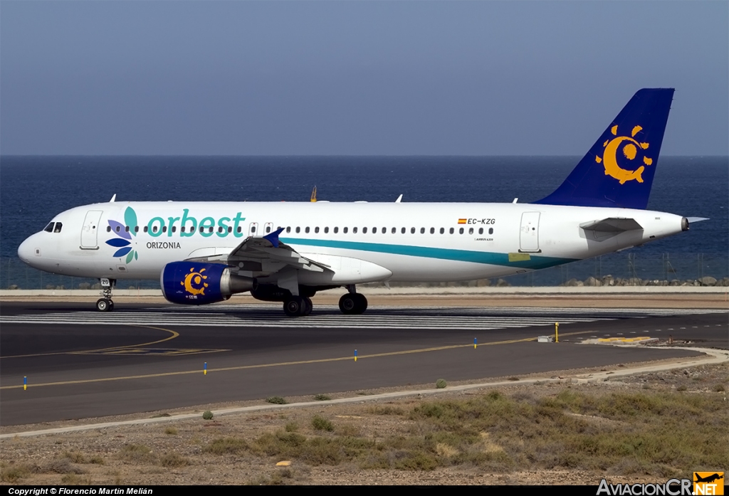 EC-KZG - Airbus A320-214 - Orbest Orizonia Airlines