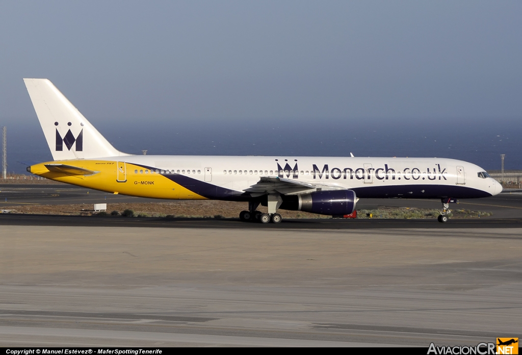 G-MONK - Boeing 757-2T7 - Monarch Airlines