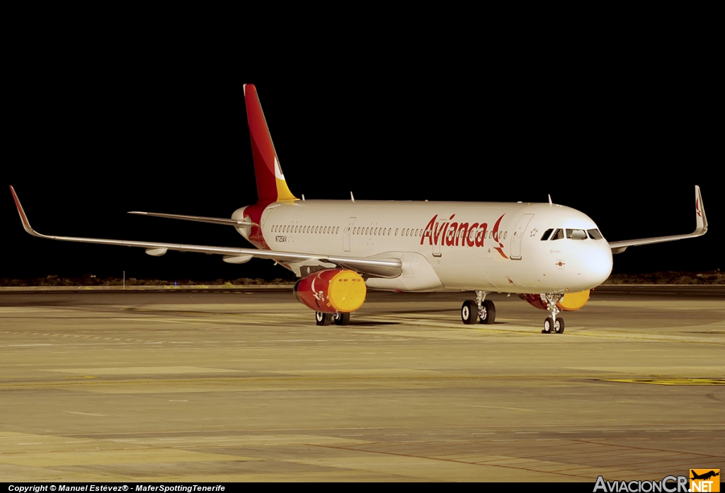 N725AV - Airbus A321-231 - Avianca