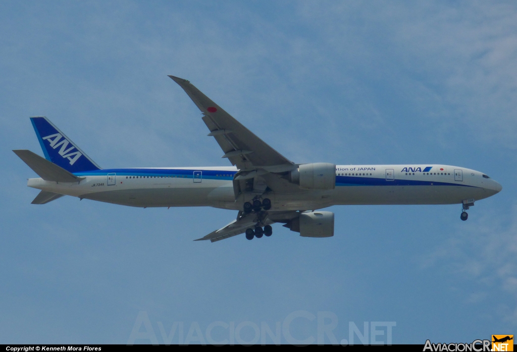JA734A - Boeing 777-381/ER - All Nippon Airways (ANA)