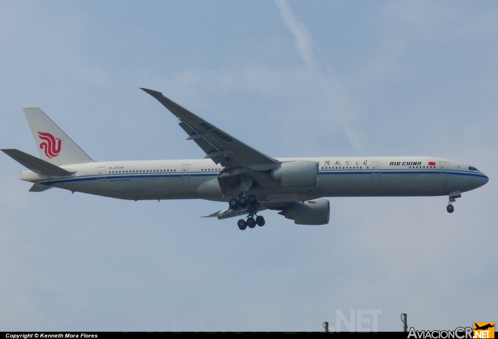 B-2038 - Boeing 777-39LER - Air China
