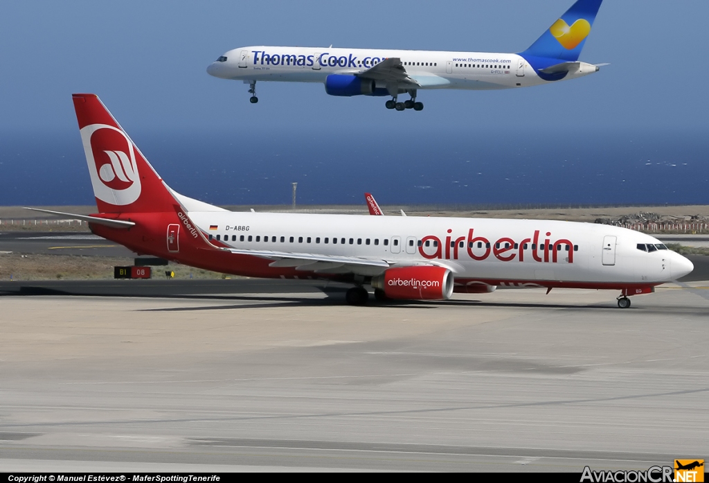 D-ABBG - Boeing 737-86J - Air Berlin