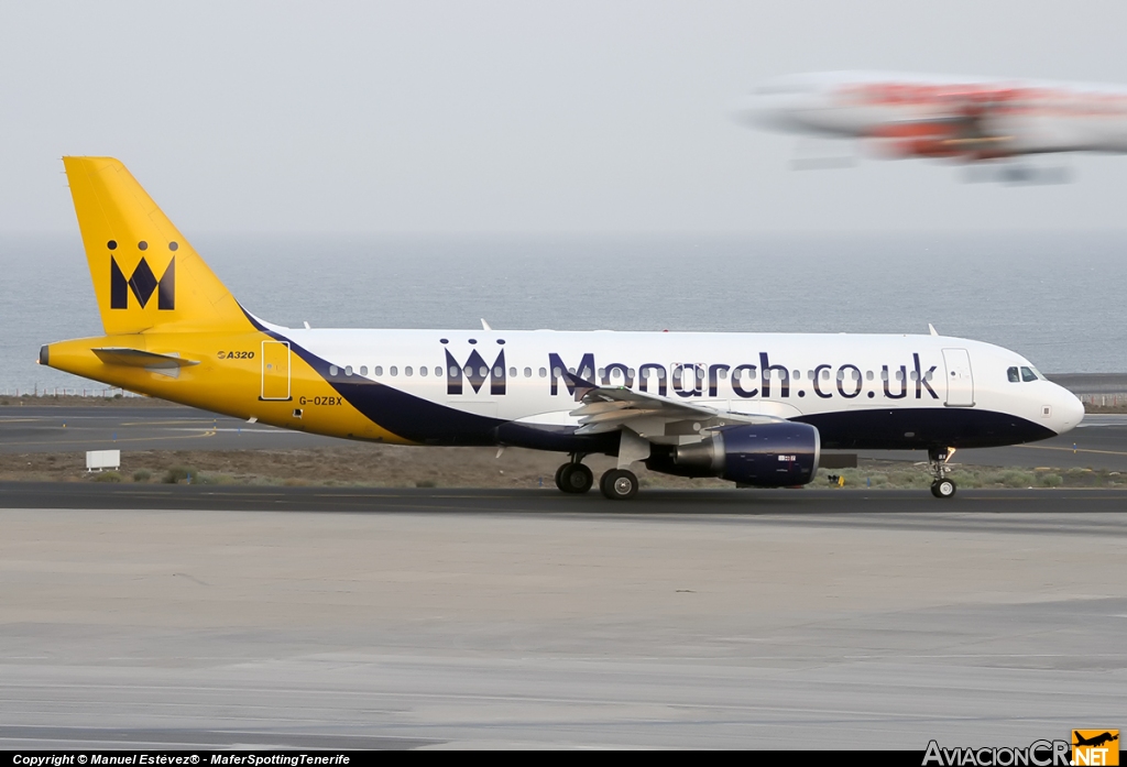 G-OZBX - Airbus A320-214 - Monarch Airlines