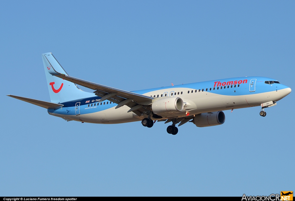 G-TAWU - Boeing 737-8K5(WL) - Thomson Airways