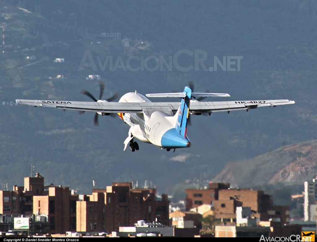 HK-4827 - ATR 42-500  - Satena