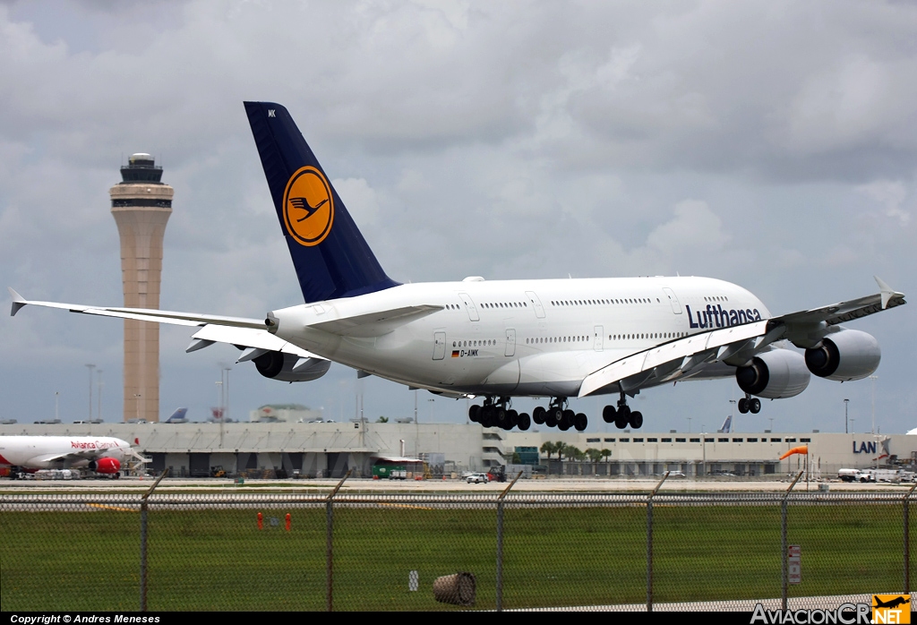 D-AIMK - Airbus A380-841 - Lufthansa