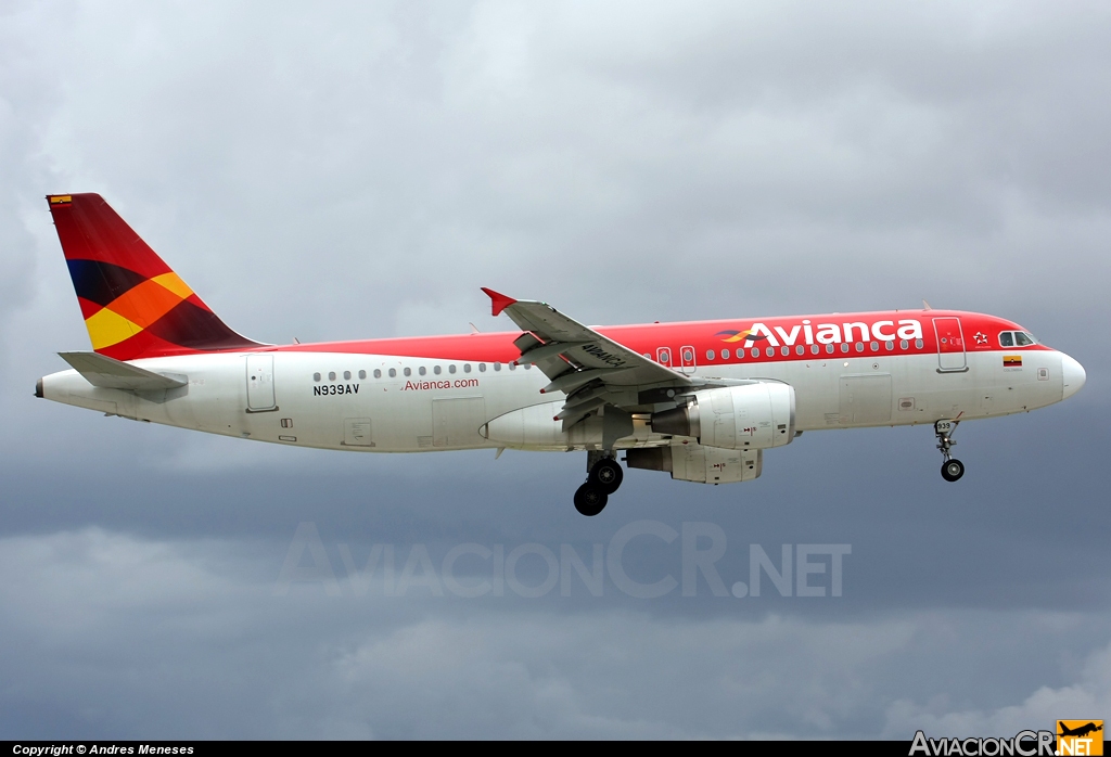 N939AV - Airbus A320-214 - Avianca