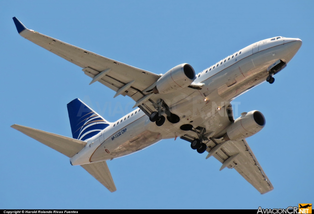 HP-1530CMP - Boeing 737-7V3 - Copa Airlines