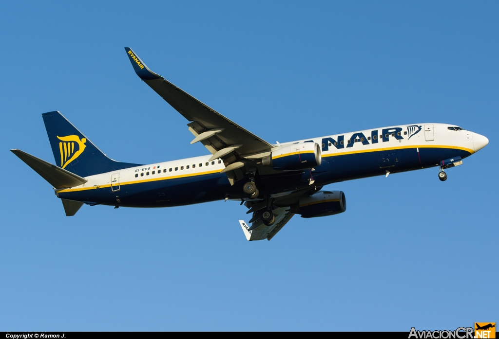 EI-EBS - Boeing 737-8AS - Ryanair