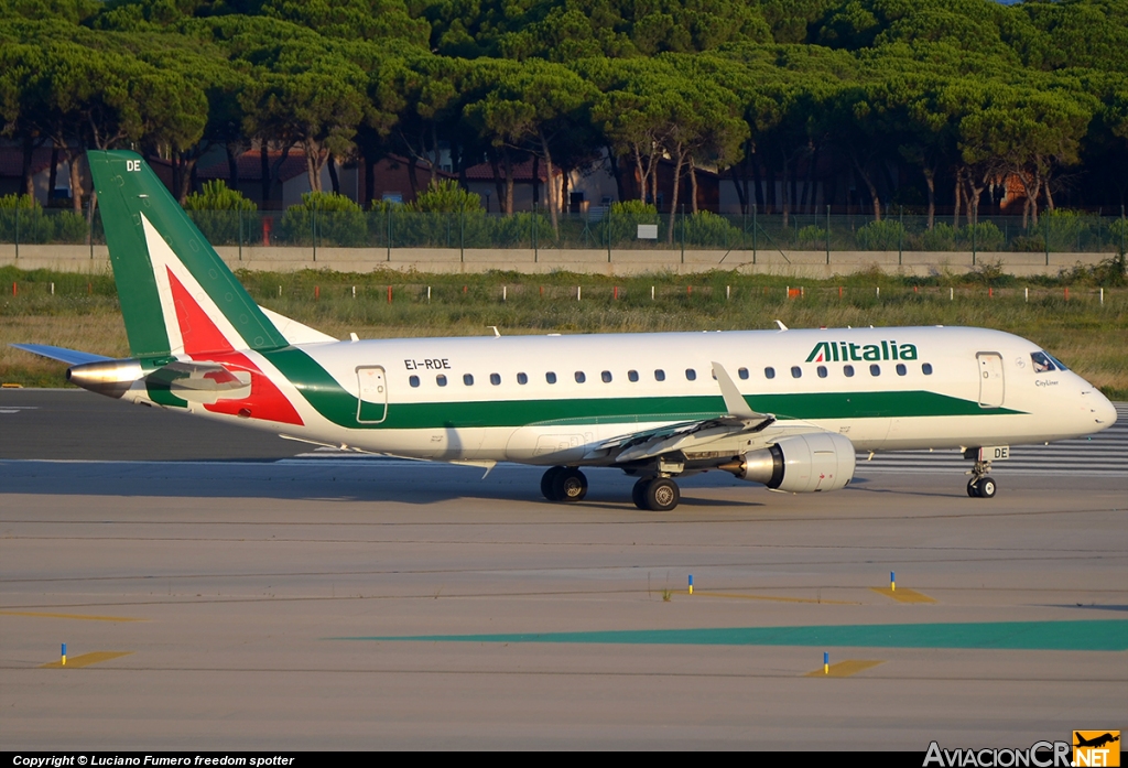 EI-RDE - Embraer ERJ-175STD (ERJ-170-200) - Alitalia Cityliner