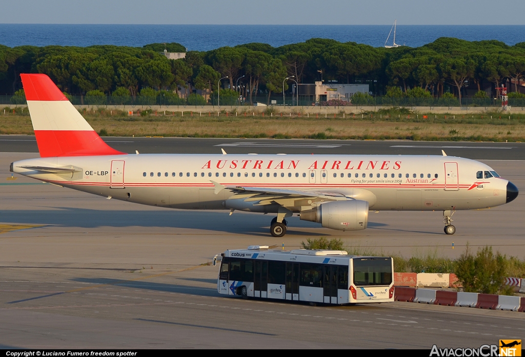 OE-LBP - Airbus A320-214 - Austrian Airlines