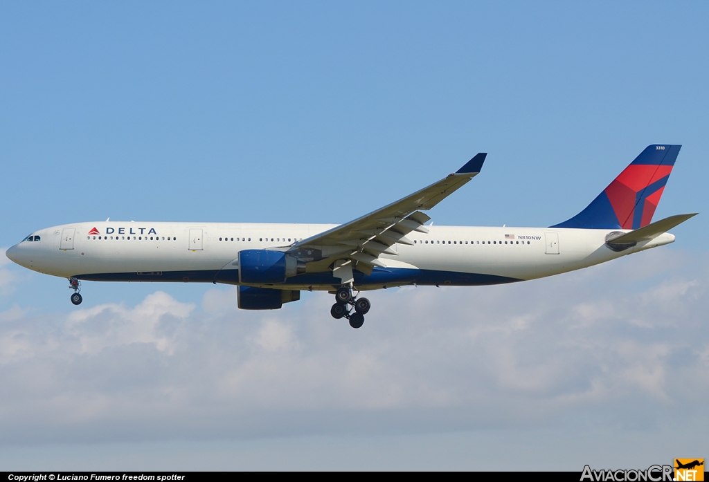 N810NW - Airbus A330-323X - Delta Air Lines