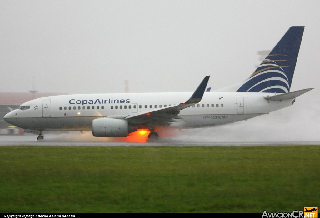 HP-1521CMP - Boeing 737-7V3 - Copa Airlines