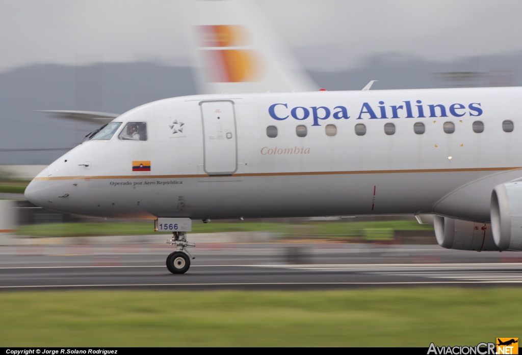 HP-1566CMP - Embraer 190-100IGW - Copa Airlines