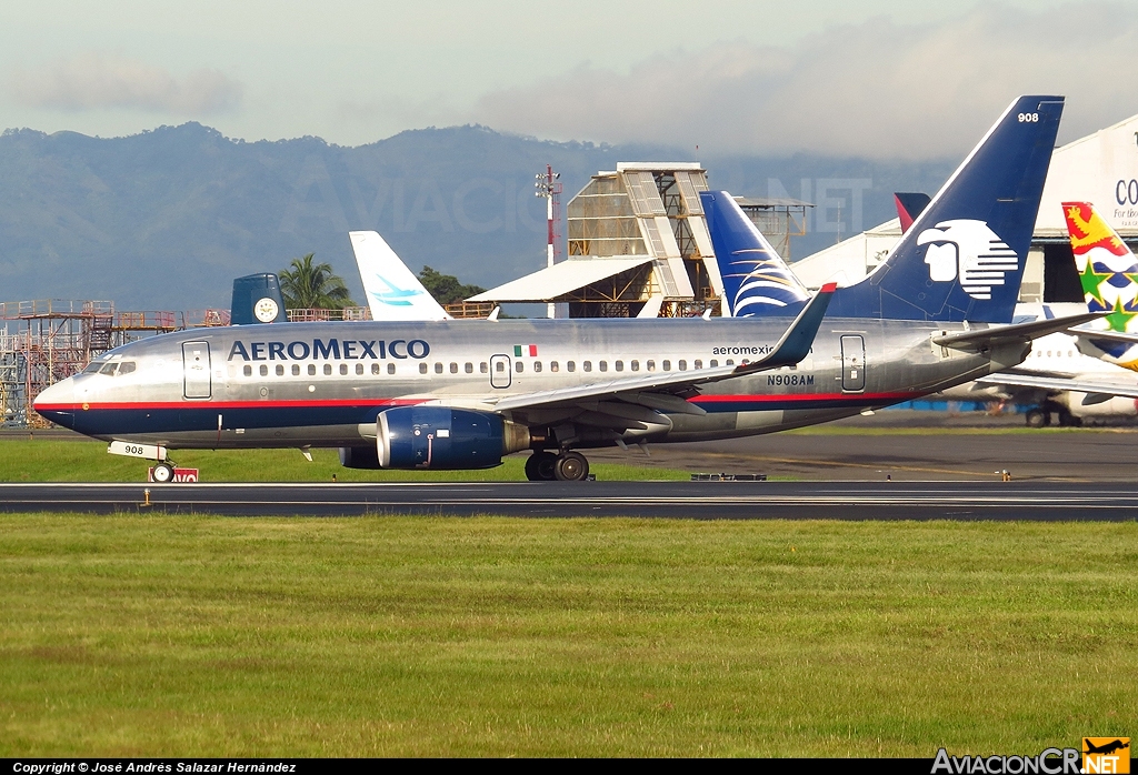 N908AM - Boeing 737-752 - Aeromexico