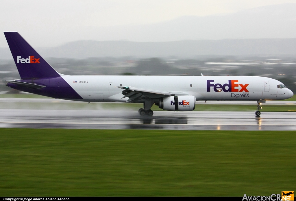 N958FD - Boeing 757-236/SF - FedEx