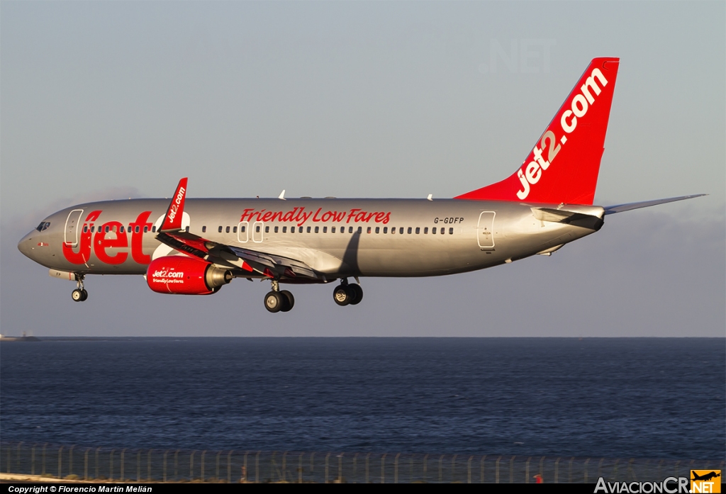 G-GDFP - Boeing 737-8Z9 - Jet2.com