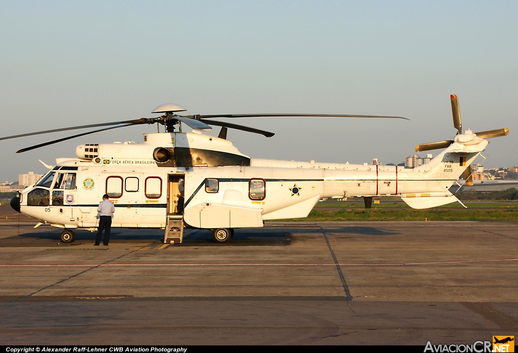 FAB8505 - Eurocopter EC725AP Super Cougar - Fuerza Aérea Brasileña