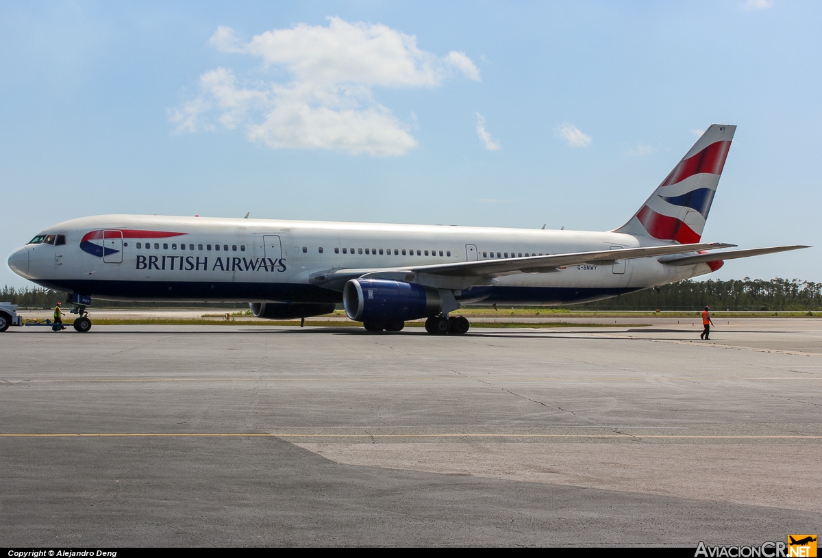 G-BNWY - Boeing 767-336/ER - British Airways