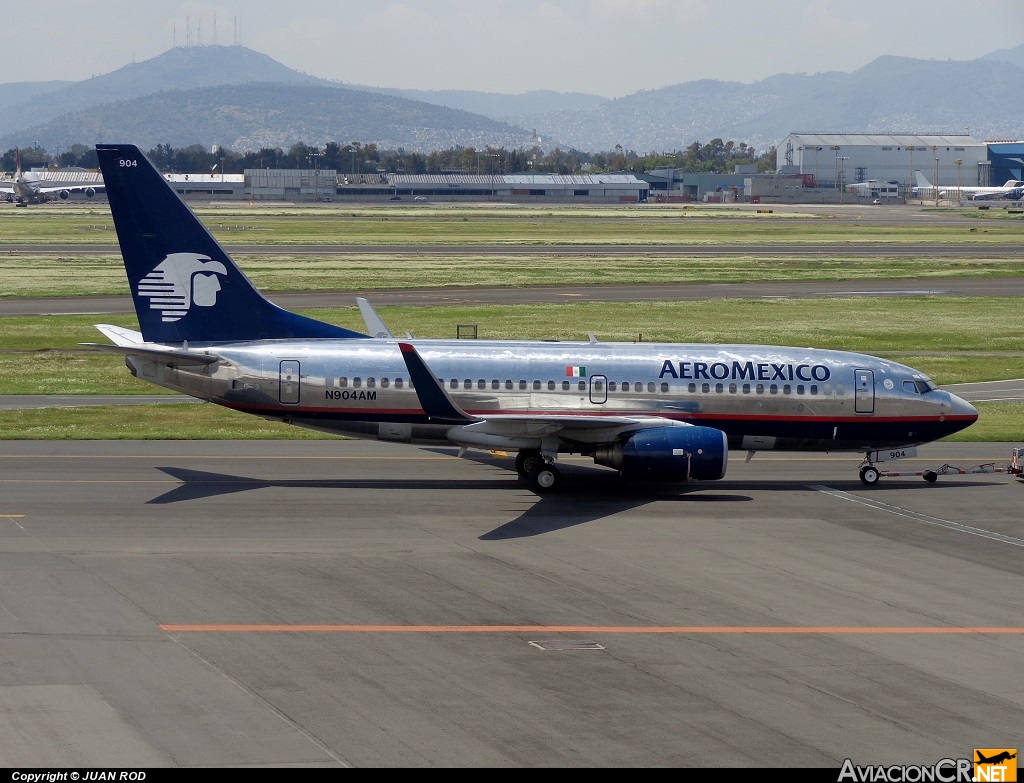N904AM - Boeing 737-752 - Aeromexico