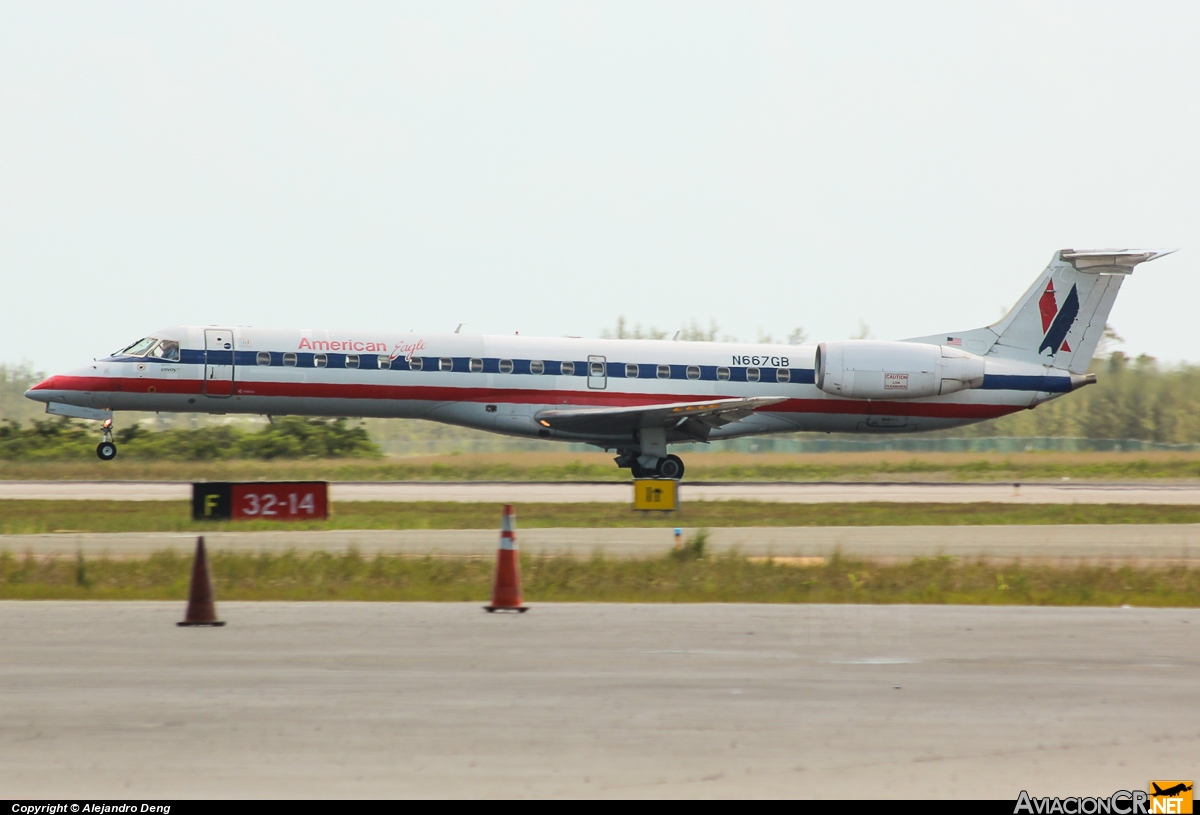 N667GB - Embraer Embraer EMB-145LR (ERJ-145LR) - American Eagle