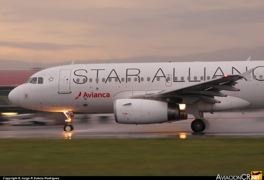 N524TA - Airbus A319-132 - Avianca