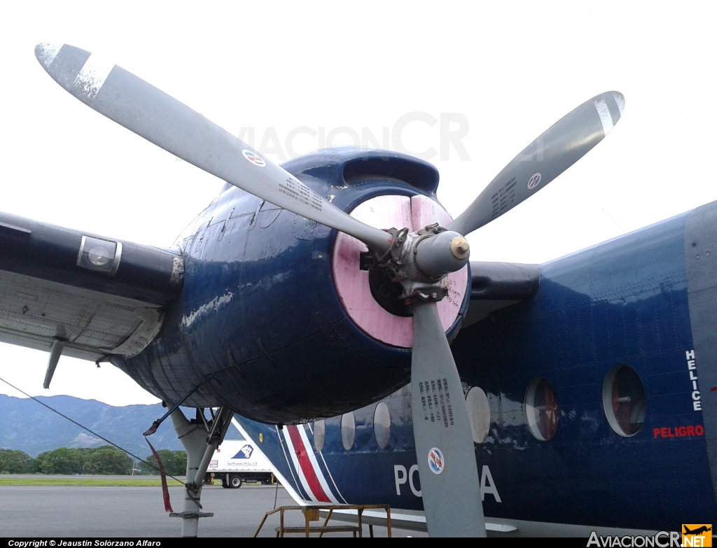 MSP002 - De Havilland Canada C-7A Caribou - Ministerio de Seguridad Pública - Costa Rica