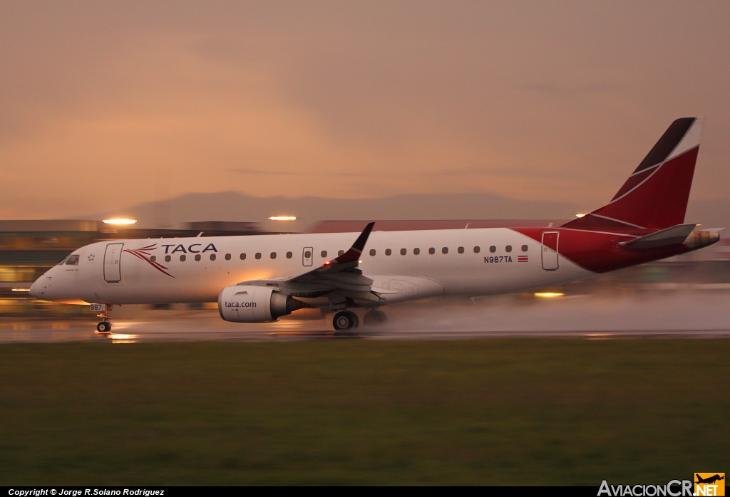 N987TA - Embraer 190-100IGW - TACA