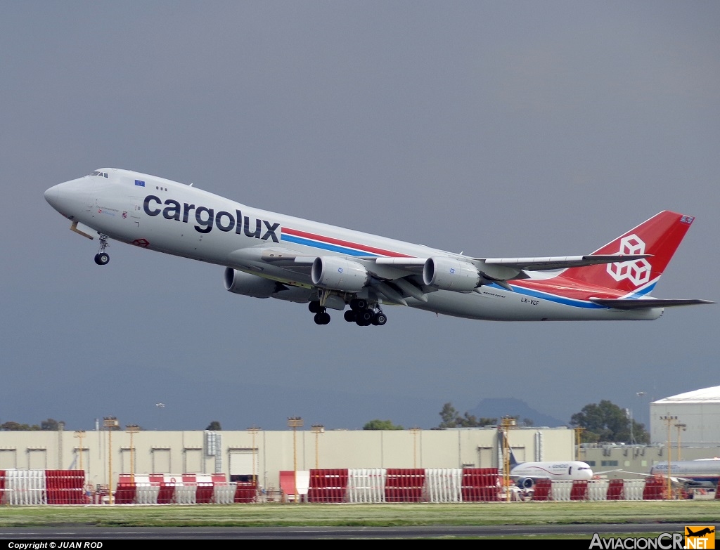 LX-VCF - Boeing 747-8F - Cargolux