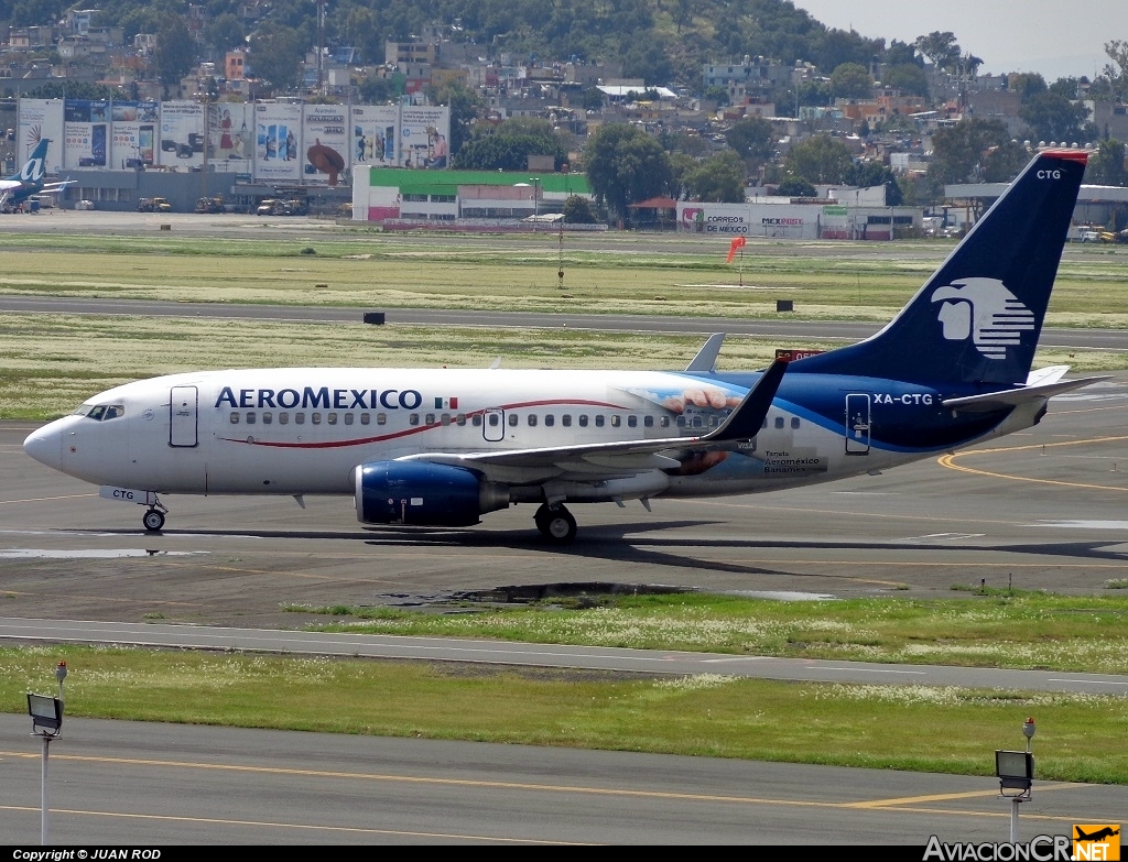 XA-CTG - Boeing 737-752 - Aeromexico