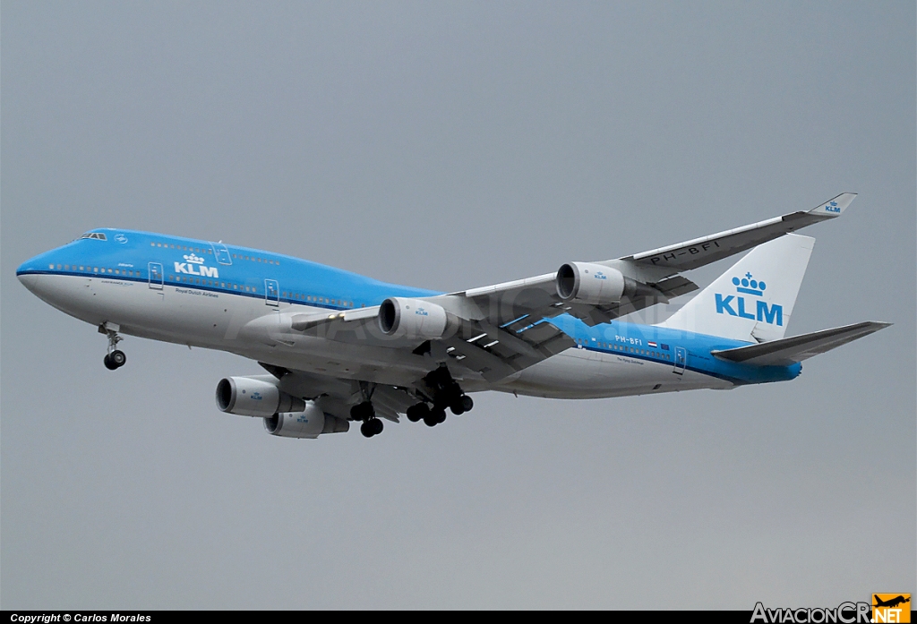 PH-BFI - Boeing 747-406(M) - KLM - Royal Dutch Airlines