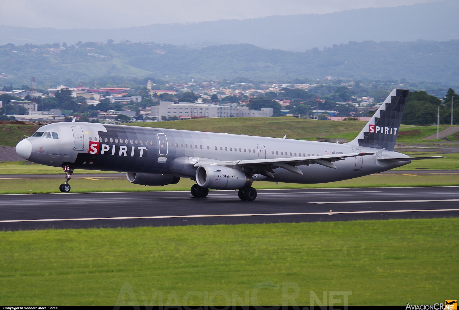 N588NK - Airbus A321-231 - Spirit Airlines