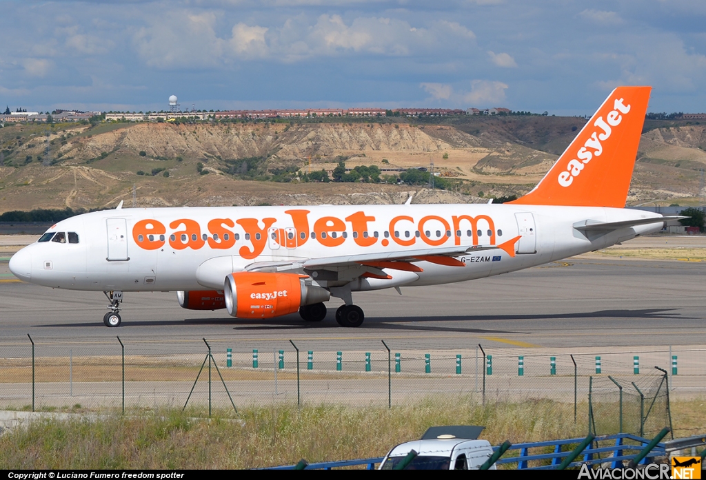 G-EZAM - Airbus A319-111 - EasyJet