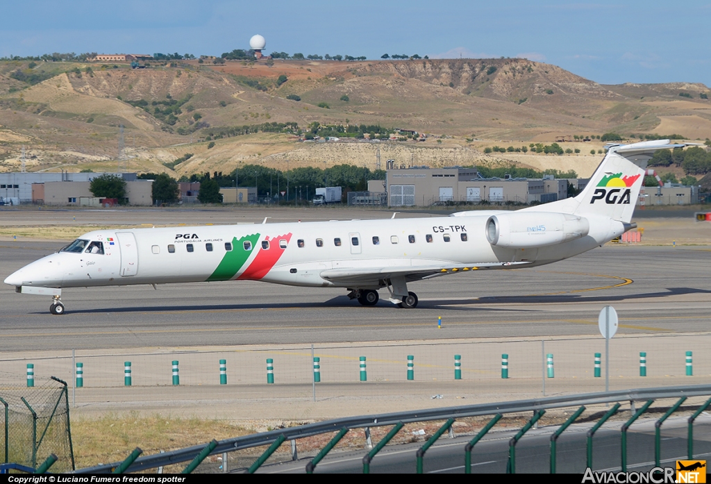 EC-TPK - Embraer ERJ-145EP - Portugalia Airlines
