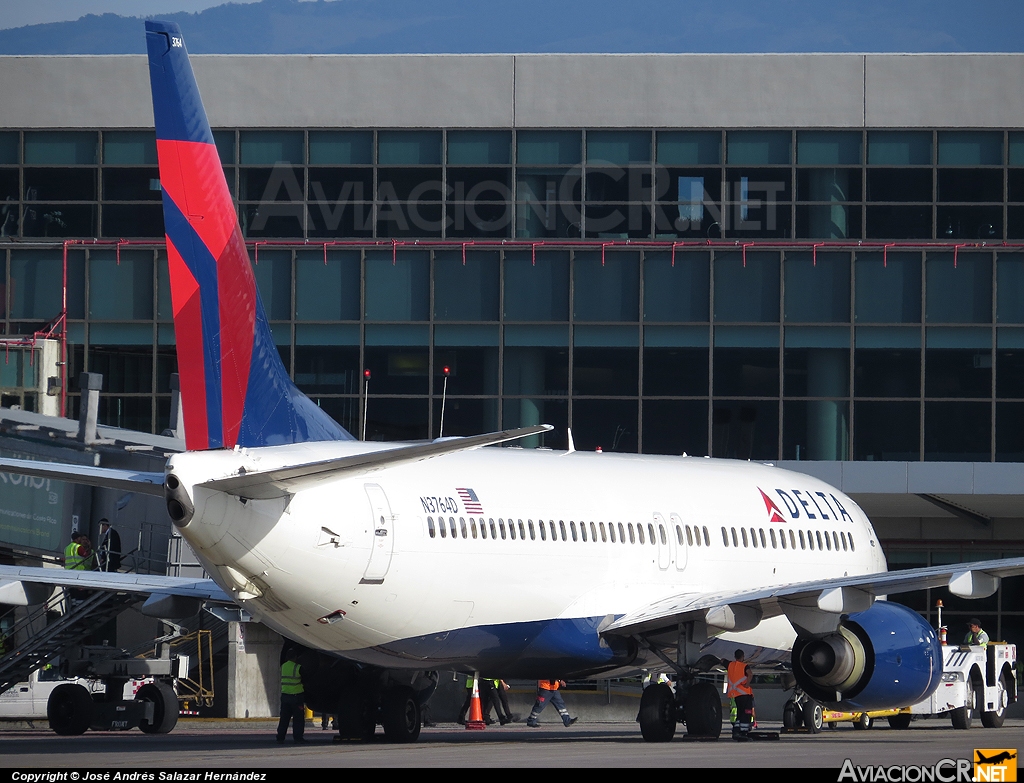 N3764D - Boeing 737-832 - Delta Airlines