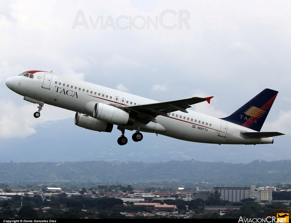 N687TA - Airbus A320-233 - TACA