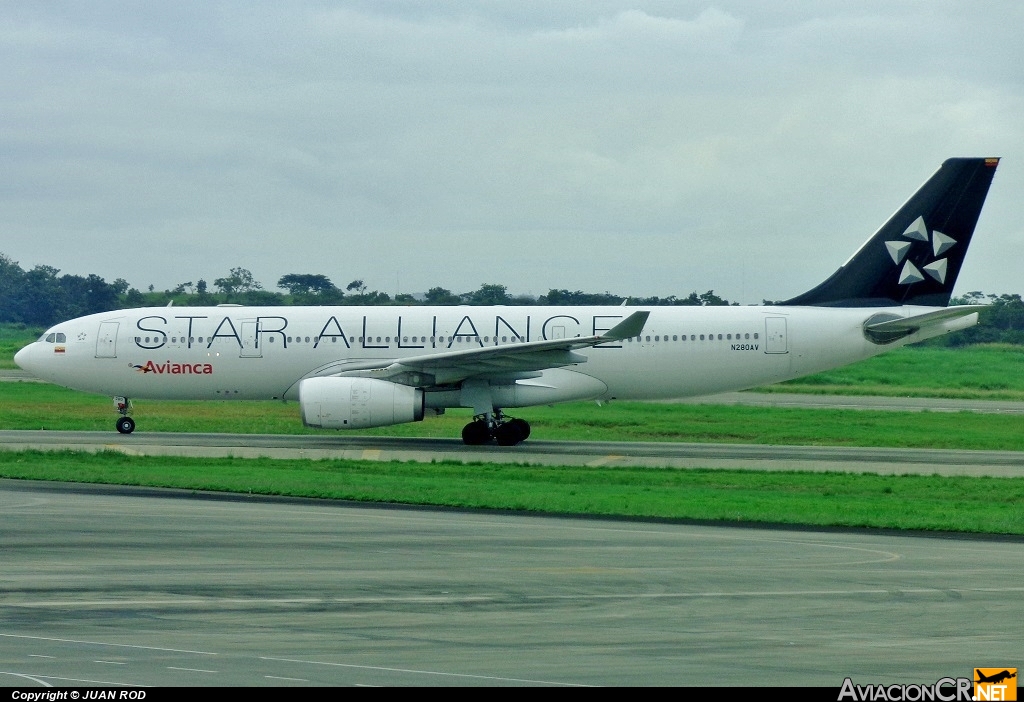N280AV - Airbus A330-243 - Avianca Colombia